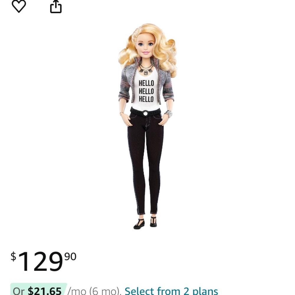 Discontinued Hello Barbie